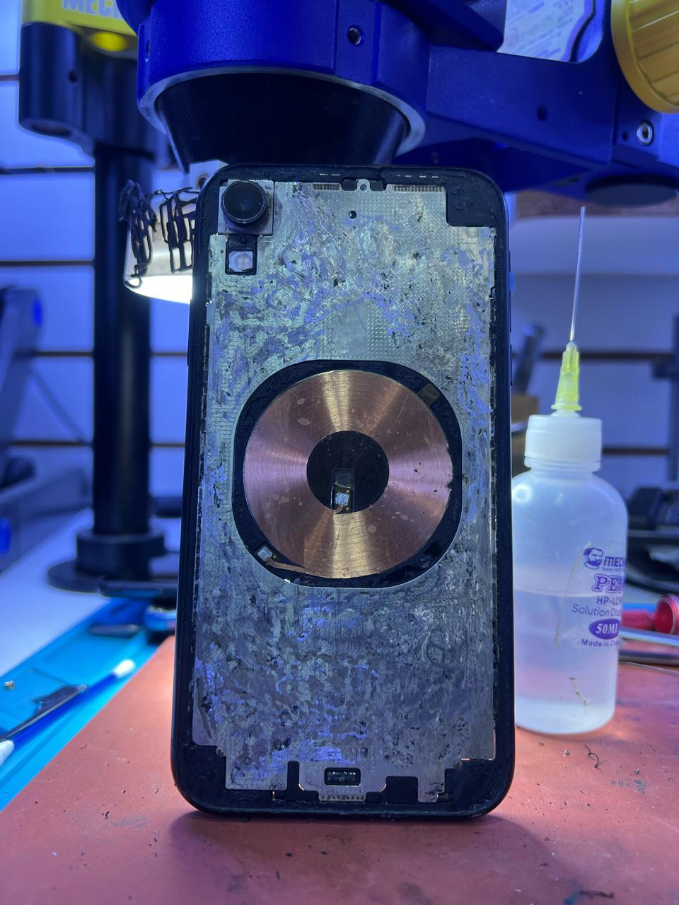 Cambio de batería iPhone en Huancayo - trabajo real Bytronix (caso real 3)