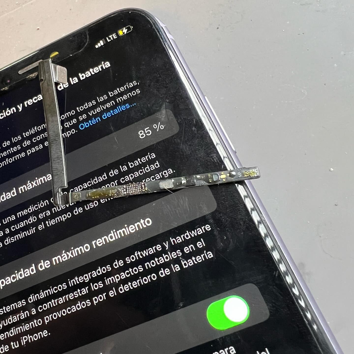 Servicio técnico Apple Junín - reparación de iPhone Bytronix (caso real 8)